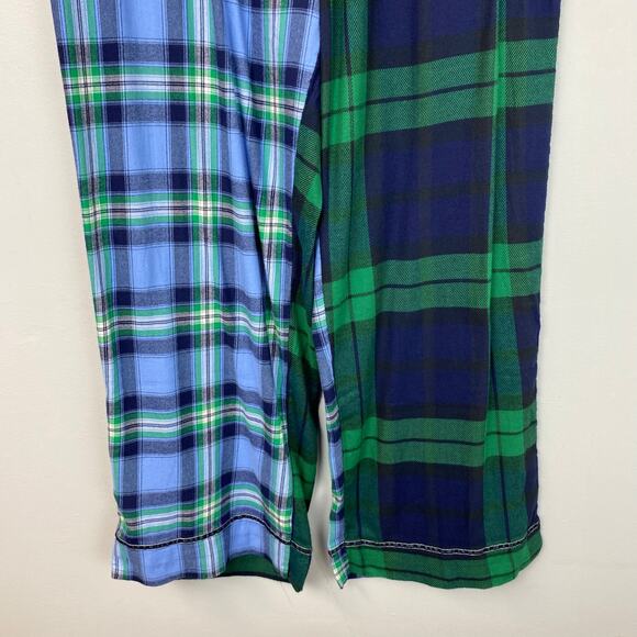 Aerie Plaid Patchwork Flannel Pajama Pants NWT XL Women’s - Picture 3 of 8
